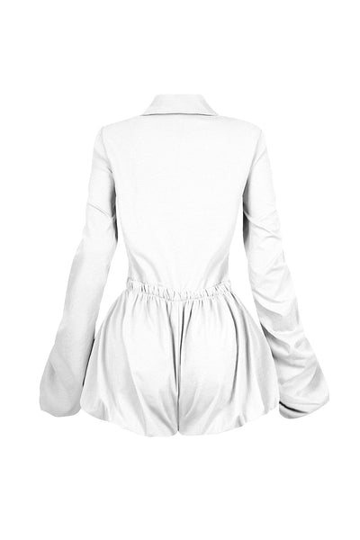 Con estilo Long Sleeve Cargo Romper