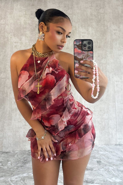 Velvet Dream Mesh Maxi Dress
